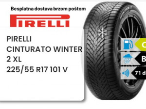 225/55 R 17 101V XL PIRELLI CINTURATO WINTER 2