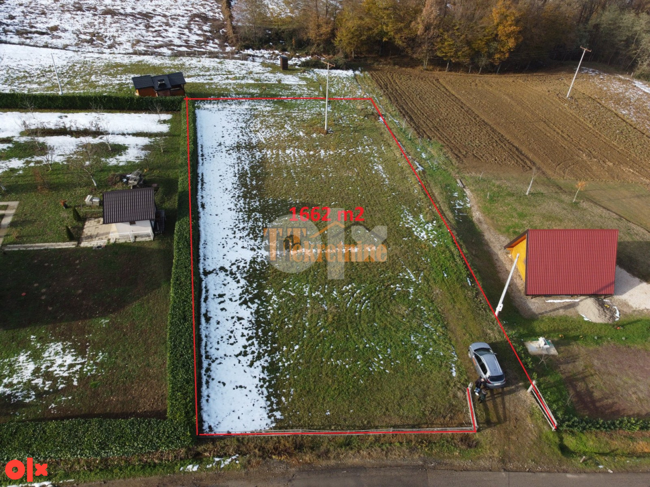 Zemljište (plac) 1662m2 - Slatina 8