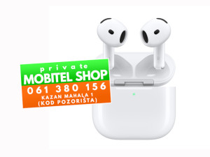 Apple AirPods 4 - NOVO, GARANCIJA