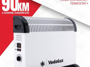 KONVERTOR GRIJALICA  2 kW SA VENTILATOROM 2.GOD.GARANC