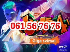 Ultra broj brojevi Sim BHT 061 56 76 76