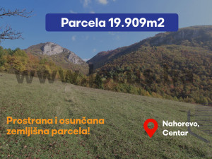 LOCUS: Zemljište površine 19.909m2, Nahorevo, Centar