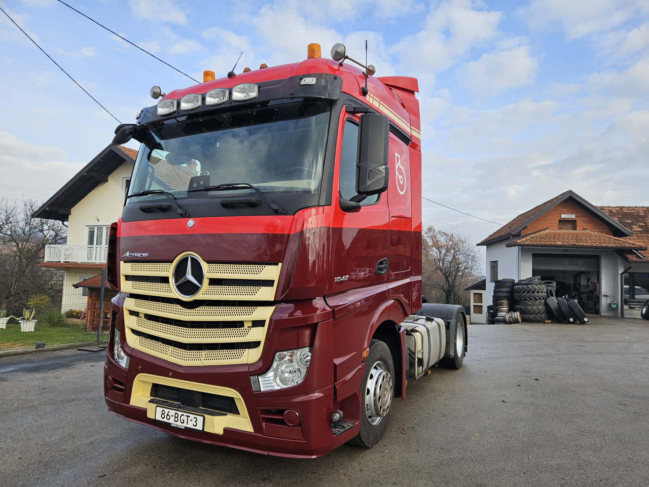 KAMION MERC.1842 SA 640 TKM. 2016.GOD.STANDARD