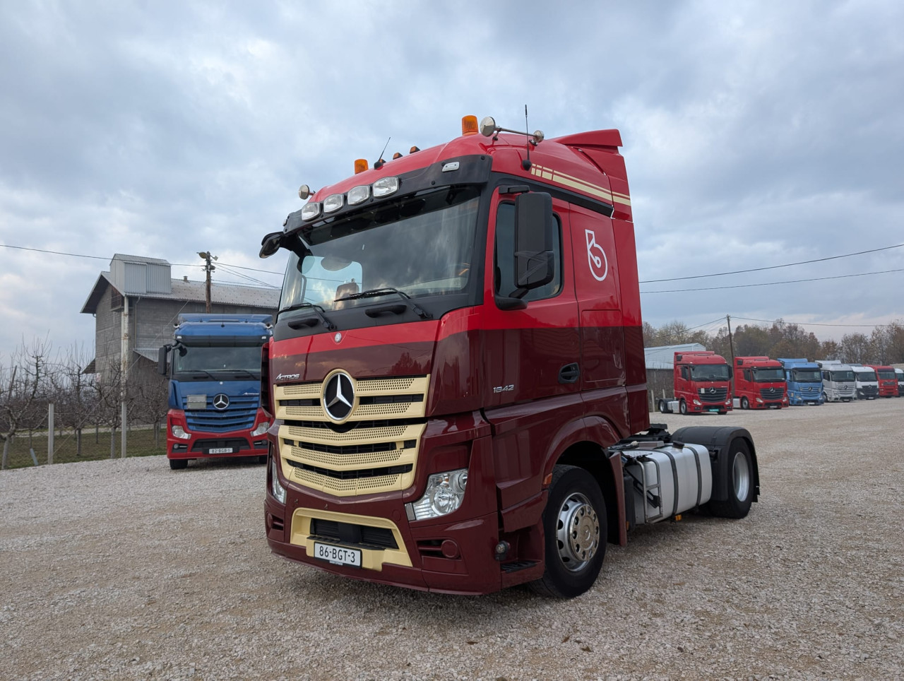 KAMION MERC.1842 SA 640 TKM. 2016.GOD.STANDARD
