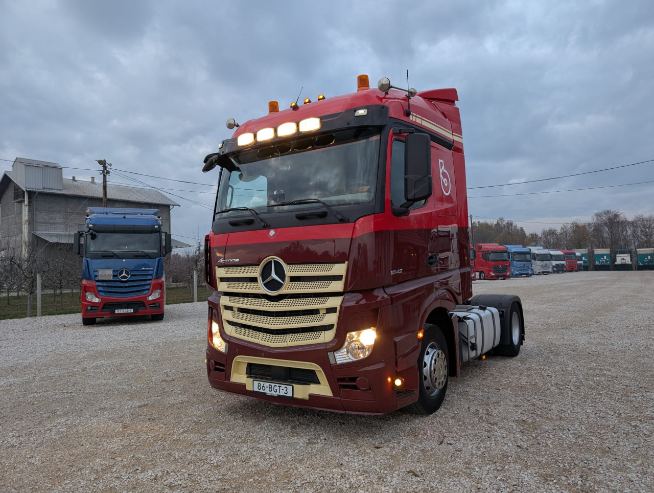 KAMION MERC.1842 SA 640 TKM. 2016.GOD.STANDARD