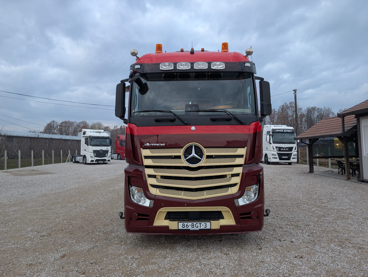 KAMION MERC.1842 SA 640 TKM. 2016.GOD.STANDARD