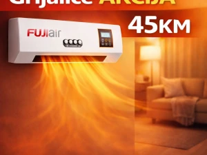 Grijalica FUJI 1800W Kanetsu sa daljinskim Grijalice Radijator