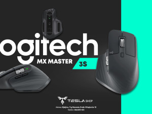 Logitech Bluetooth Miš MX Master 3S Graphite