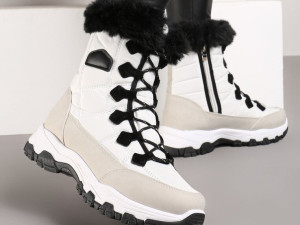 Zenske tople cizme za snijeg planinu futrovane cizmice zimske ski