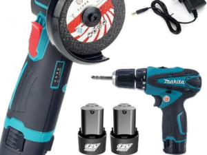 Aku set brusilica i busilica AKU SET BUŠILICA BRUSILICA