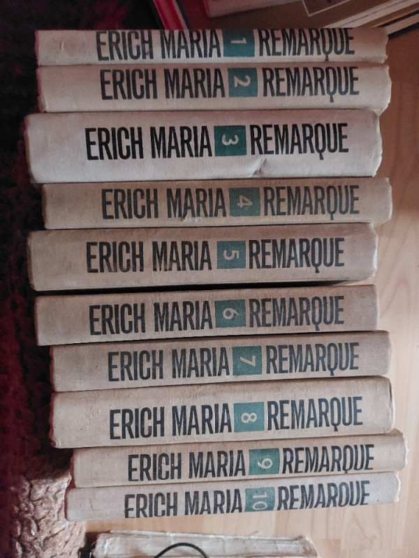Remark komplet 1-10 Remarque Erich Maria