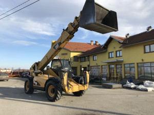 Telehender utovarivac teleskop
