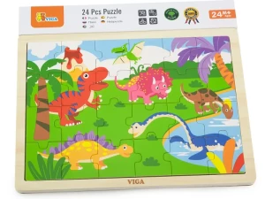 Viga drvena slagalica puzzle puzle slagalice 24kom.