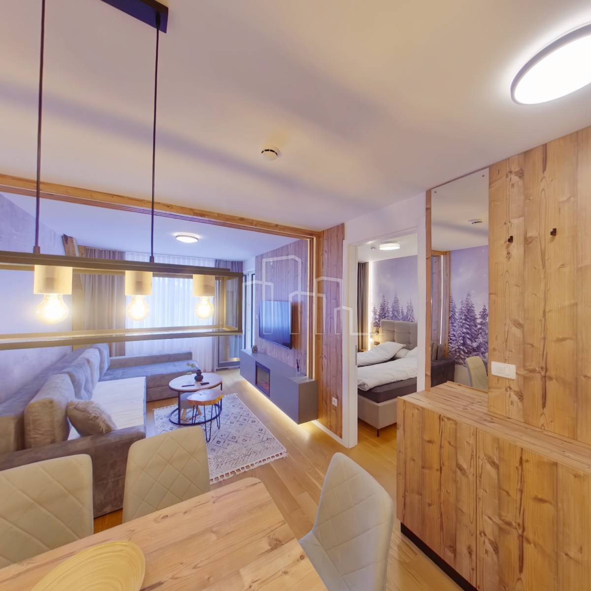 Apartman jedna spavaća 38m2 Snježna dolina Jahorina 13
