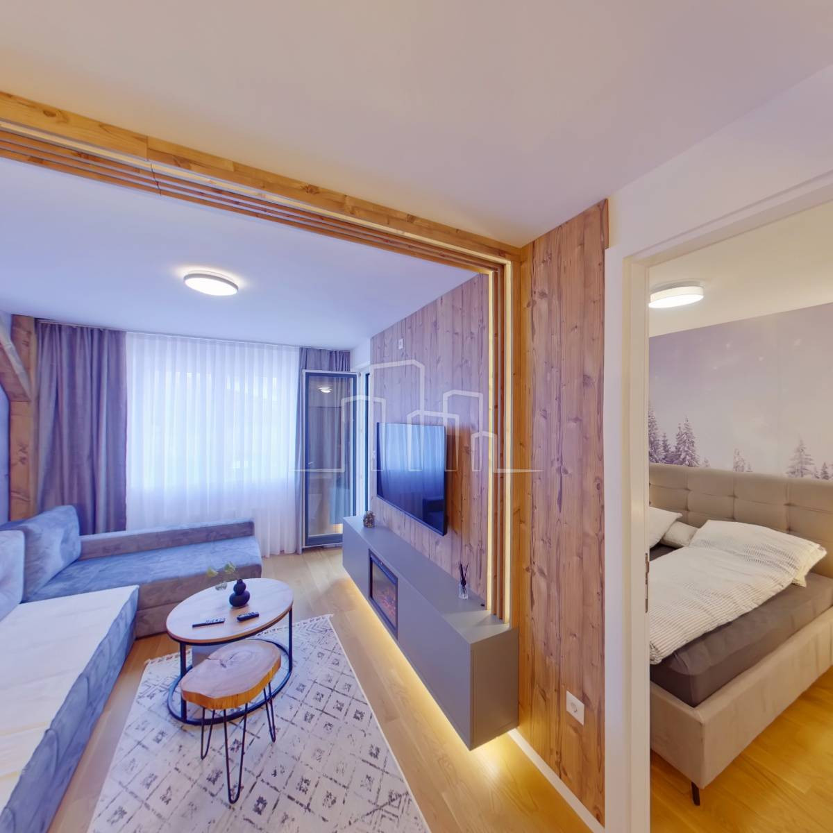 Apartman jedna spavaća 38m2 Snježna dolina Jahorina 37