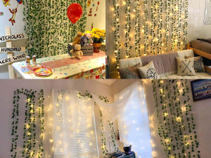 Led zavjesa sa lišćem  bršljen NEW