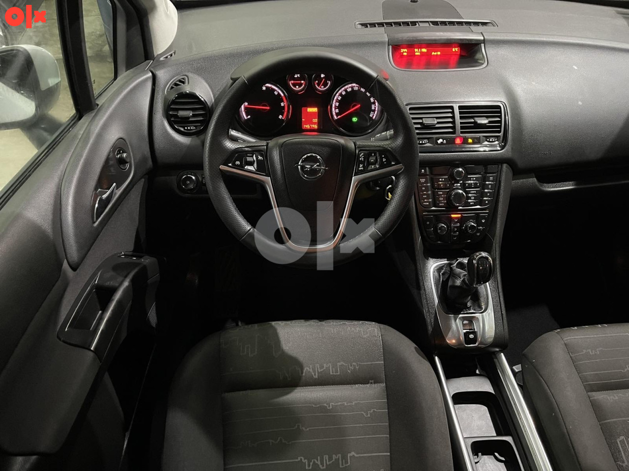 OPEL MERIVA 1.3 CDTI, 2011 GOD, VOLAN S KOMANDAMA