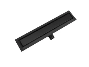 Tuš kanalica inox 60cm crna Aura AquaLux