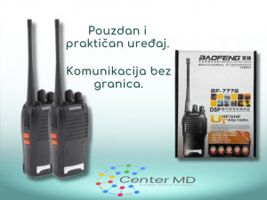 2x Baofeng radio stanice sa opremom - toki voki