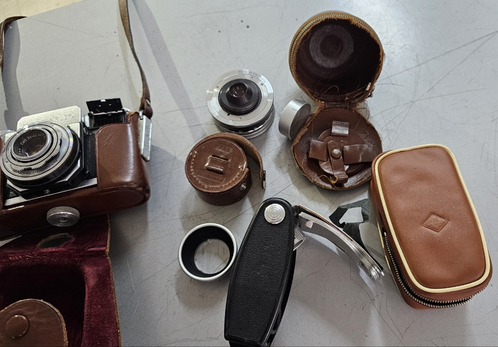 Stari foto aparat Adox Contaflex zeiss ixon germany