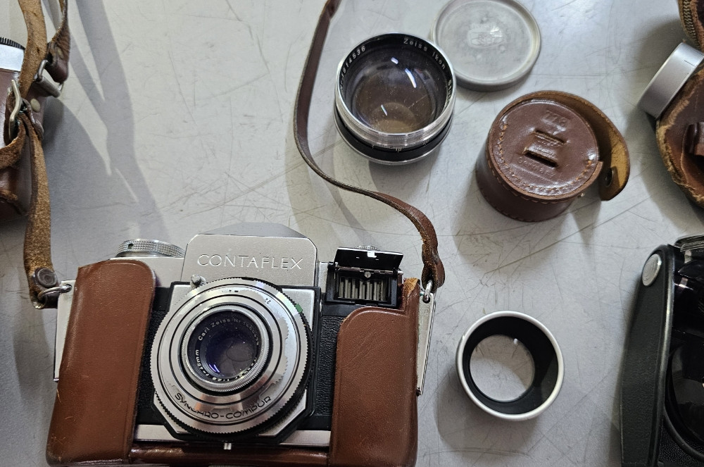 Stari foto aparat Adox Contaflex zeiss ixon germany