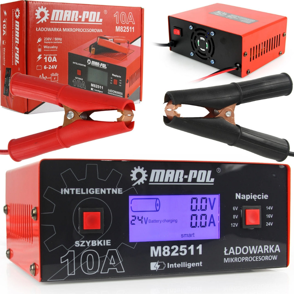 MIKROPROCESORSKI ISPRAVLJAC 6V/8V/12V/16V/24V 10A