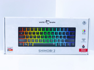 Gaming tastatura mehanička crna WHITE SHARK SHINOBI 2 red switch