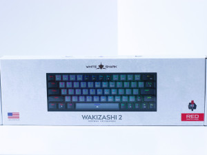 Gaming tastatura mehanička WHITE SHARK WAKIZASHI 2 red switch