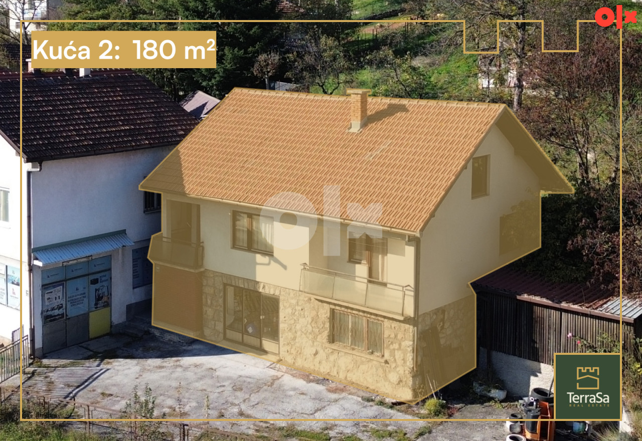 Kuća sa posl. prostorom 154 m2/ Kuća 180 m2/ Binježevo/ Hadžići 13