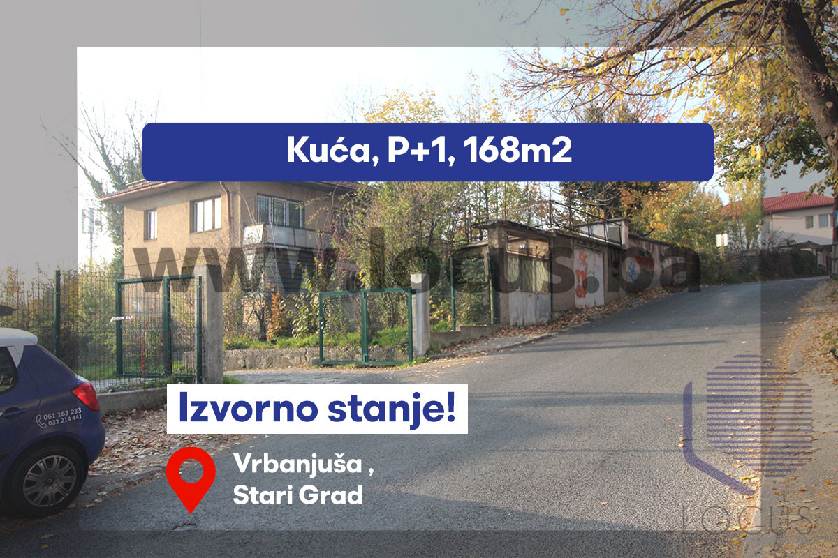 LOCUS: Kuća na atraktivnoj lokaciji, Vrbanjuša