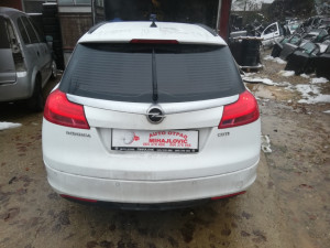 Insignia karavan 08-13 bijela gepek vrata zadnja hauba