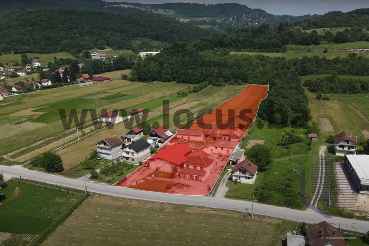 LOCUS: Poslovni objekat na parceli 7.890m2, Lepenica 2