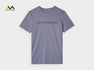 4F Majica Blue WAW24TTSHM1586-32S