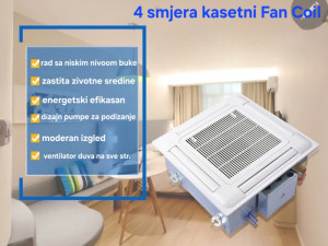 Fan Coil Kasetni Modern ventilokonvektor 2024
