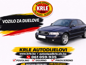 AUDI A4 B5 1.8 TURBO BENZIN 4X4 DIJELOVI KRLE AUTOOTPAD
