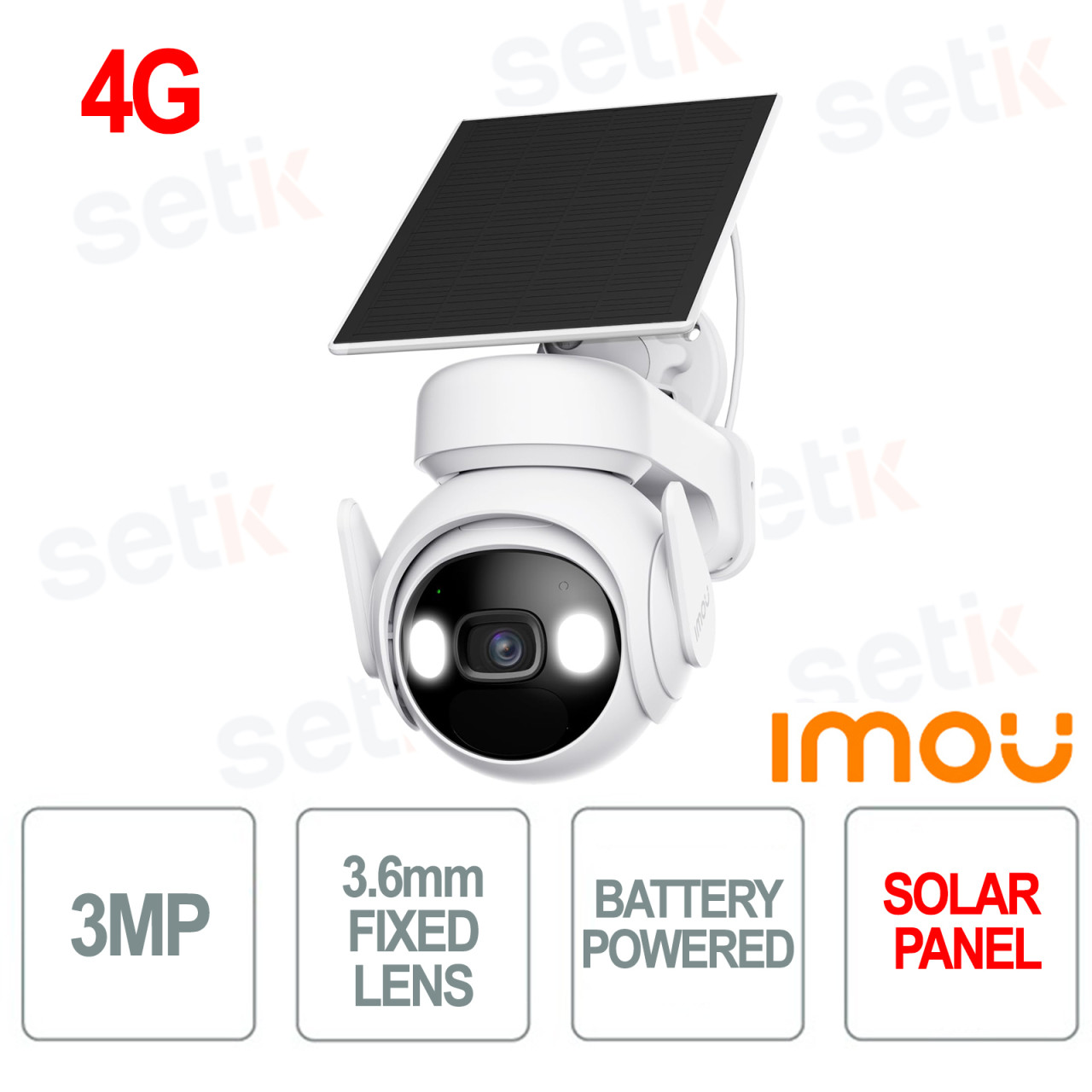 IMOU KIT Cell PT 4G IPC-K9EP-3T0TE-EU/ FSP12-TYPEC
