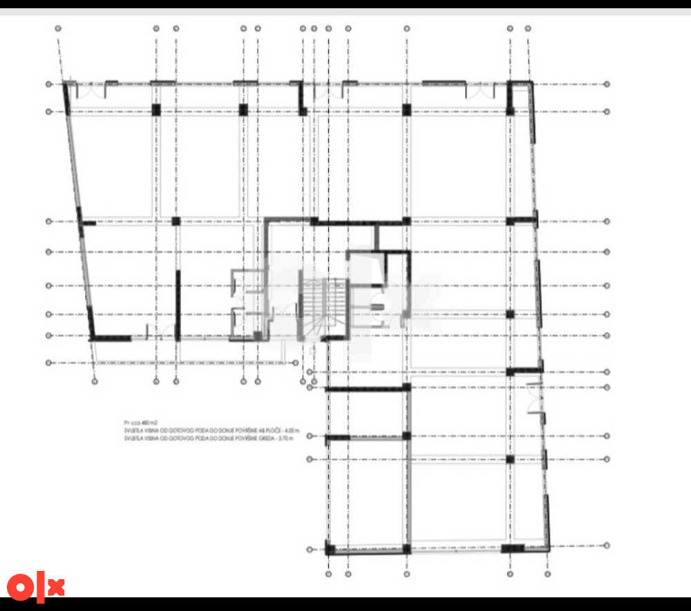 NAJAM: P.PROSTOR, 520m2 TOP LOKACIJA 2