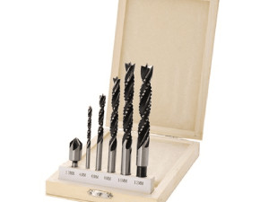 Set borera za bušenje drveta  4-12 mm, 6 kom (BGS 50401)
