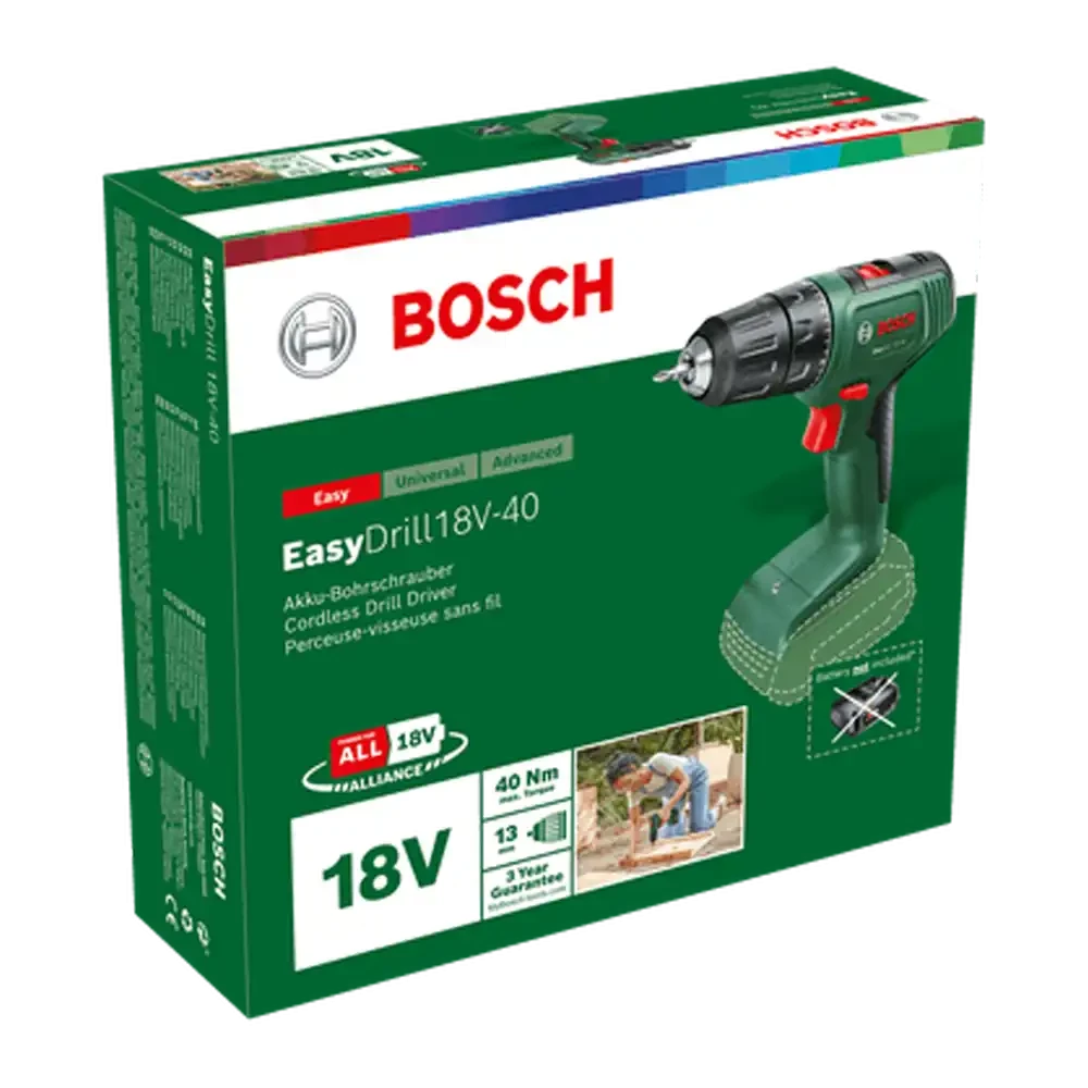 Bosch Aku Bušilica - Odvijač EasyDrill 18V-40