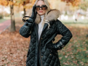 Moderna zenska zimska jakna Modiana zenske jakne duga duge