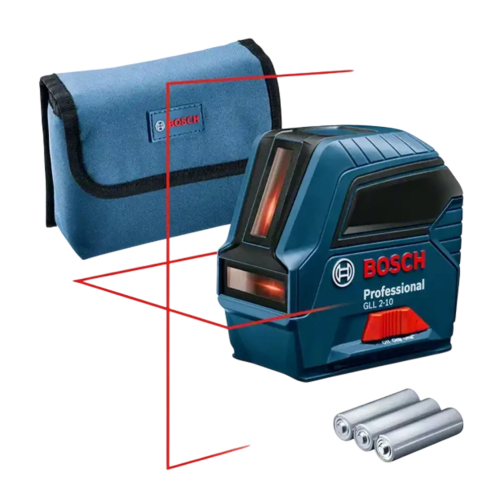 BOSCH Laserski nivelir križni GLL 2-10 Professional