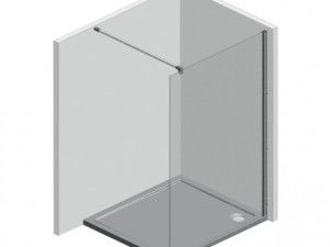 Staklo za tus kabinu sa sipkom 195x90cm