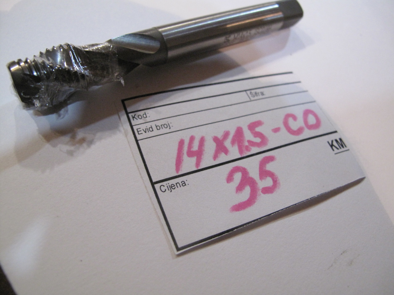 UREZNIK  M14 X1,5 U  COBALTU