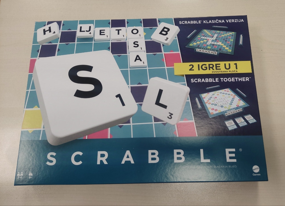 Scrabble original 2u1 set