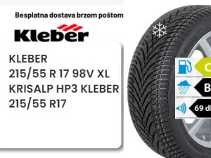 215/55 R 17 98V XL KLEBER KRISLAP HP3