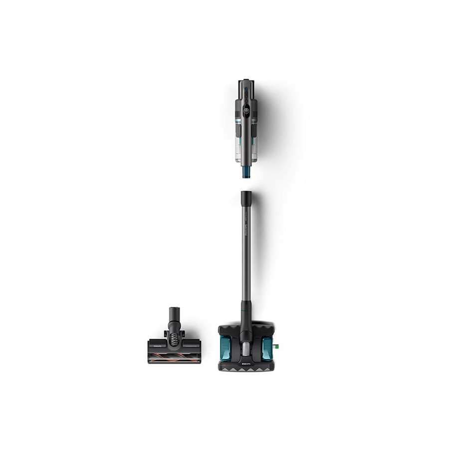 PHILIPS štapni usisivač s krpom XC8057/01 Crni