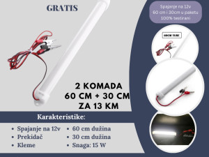 1+1 GRATIS NEONKA 12v LED SVJETLO NA KLEME