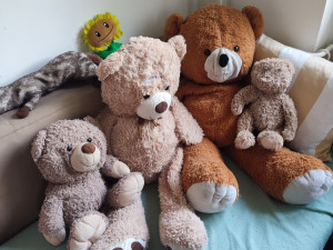 IGRAČKE MAJMUN TAJO,VELIKI,MEDO MENDO,I BRUNDO ,SA PSOM FIFI I RI