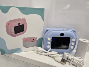 P4 instant print dječija kamera plava