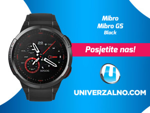 Mibro GS Black (crni) pametni sat